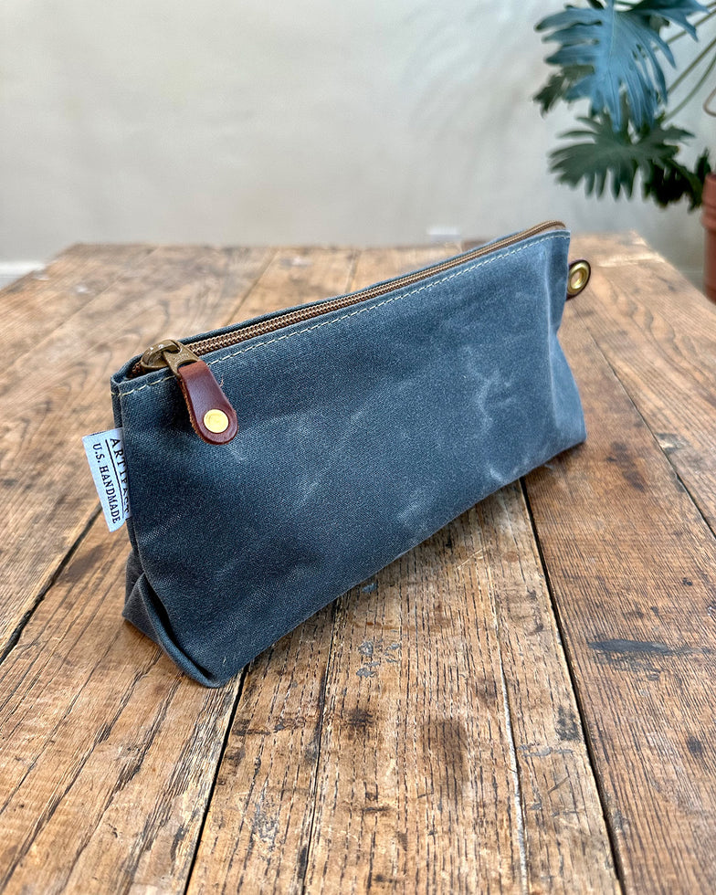 Slate Wax Canvas