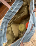 Slate Waxed Canvas