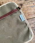Tan Wax & Khaki HBT Interior