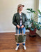 Tote in Upcycled Vintage WWII Shelter Half