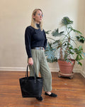 Black Horween Dublin Leather