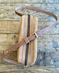 Leather Crossbody Handbag: Safari Tan - Made to Order