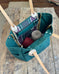 Project Bag Organizer - Upcycled Awning