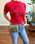 Hip Pack in Upcycled WWII Canvas Shelter Half