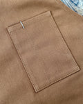 Divided breast pocket for sharpie, tweezers, etc. 