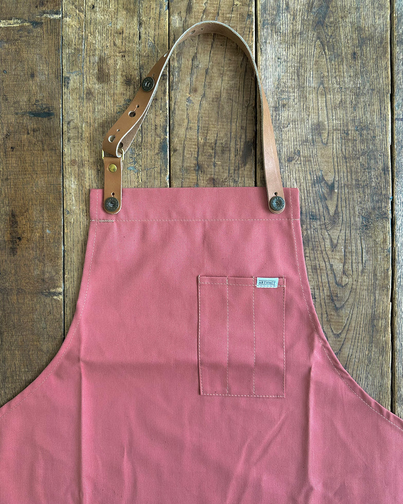 Chef & Cooking Apron w/ Removable Leather Strap - SALE