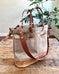Crossbody Shoulder Bag: Safari Tan - Made to Order