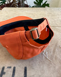 Harvest Orange Organic Canvas w/ Aged Brass Buckle