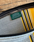 Zip Pouch in Upcycled Vintage Material