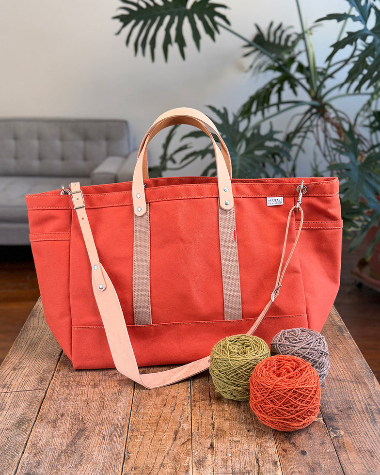 Large Zippered Project Bag