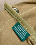 Market Tote in Waxed Canvas & Upcycled Awning