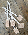 Leather Car / Tote Diffuser Tag