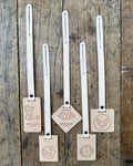 Leather Car / Tote Diffuser Tag