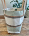 Upcycled Awning Tote -  Sea Foam
