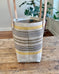 Upcycled Awning Tote -  Goldenrod