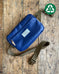 Hip Pack in Upcycled Vintage Rubberized Canvas Navy - SALE