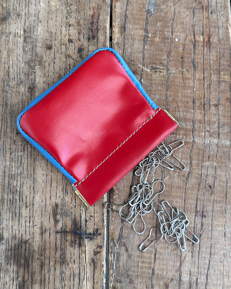 Stitch Counters w/ Up-Cycled Awning Squeeze Pouch