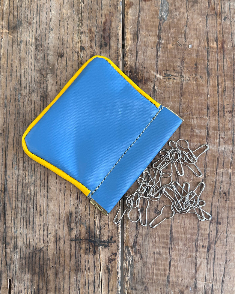 Stitch Counters w/ Up-Cycled Awning Squeeze Pouch