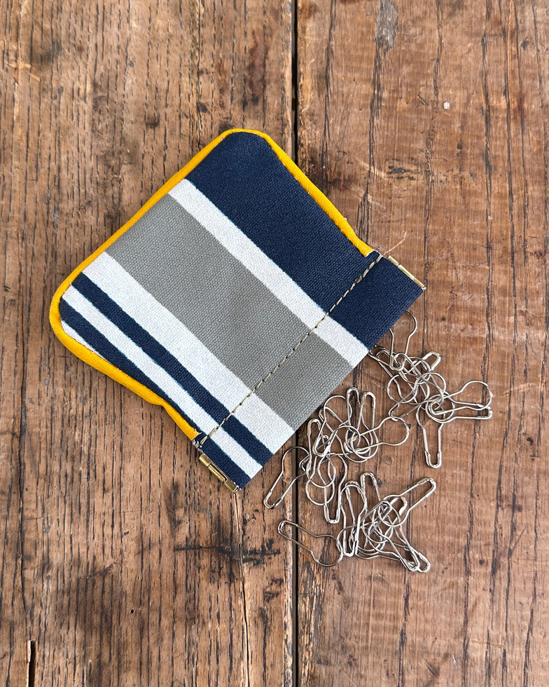 Stitch Counters w/ Up-Cycled Awning Squeeze Pouch (Copy)