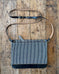 Small Crossbody Bag in Hickory Stripe