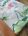 Zippered Pouch & Wristlet in Dove Bloom