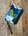 Zippered Pouch & Wristlet in Dove Bloom