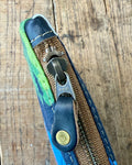 Zippered Pouch & Wristlet in Dove Bloom