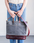 Slate Wax & Cordovan Leather 