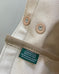 Day Tote in Upcycled Antique Awning Material -Cafe Blue Stripe