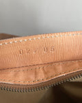 Zipper Tote From Antique Upcycled Canvas
